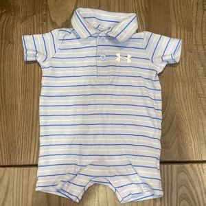 Under Armour boys collared shirt romper